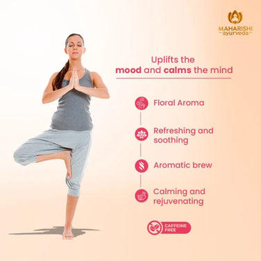 Rose Hibiscus Tea | Uplifting & Calming Ayurvedic Blend 30gm